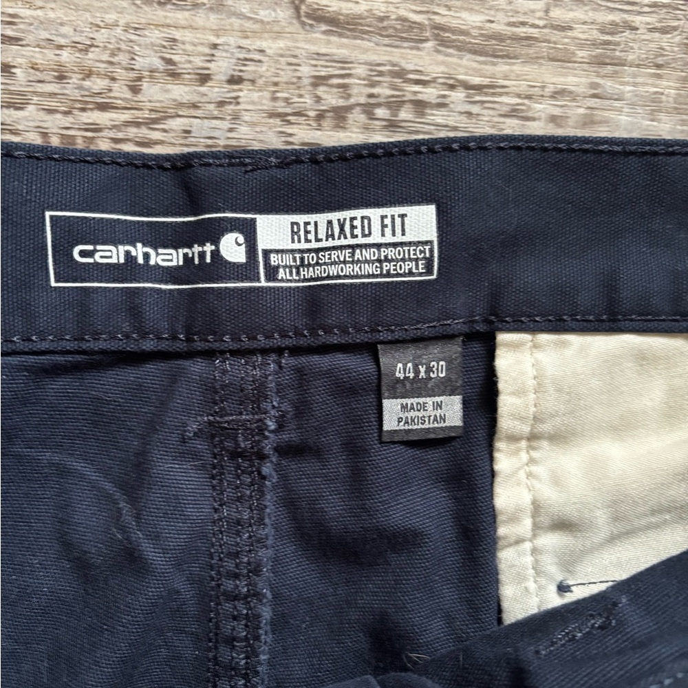 NWT Carhartt Rugged Flex Relaxed Fit Canvas Cargo Work Pant - Picture 3 of 8